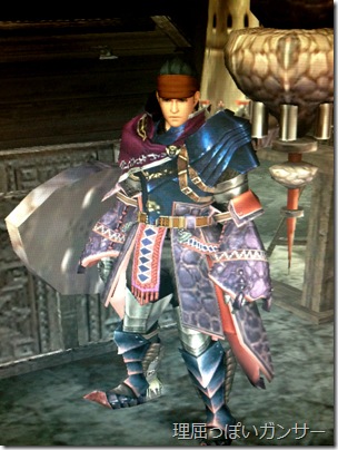 ワダツミ使用 ガンランス装備（特４超耳暴風ガ２回避２砲術王）