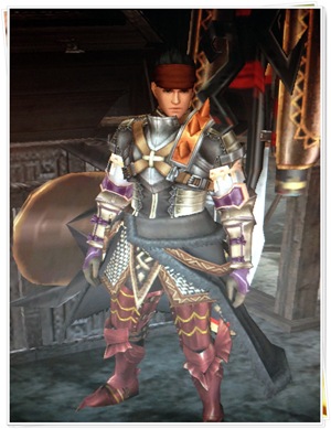 広域+2 雷大ダンディズム（暴風圧無効,超高級耳栓,気絶無効,広域化+2,雷属性攻撃強化【大】砲術師,ガード性能+1,砥石使用高速化,早食い,氷耐性-10）