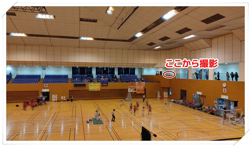 カメラ初心者が体育館でバスケの撮影に挑戦 しーなんログ
